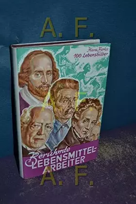 Couverture du produit · Lebensmittelarbeiter als berühmte Zeitgenossen