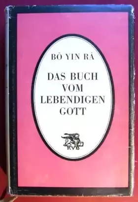 Couverture du produit · Das Buch vom lebendigen Gott