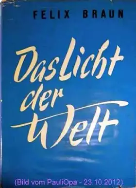 Couverture du produit · Das Licht der Welt