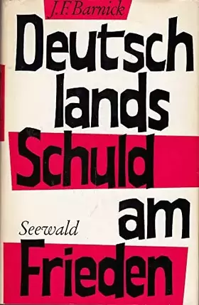 Couverture du produit · Deutschlands Schuld am Frieden