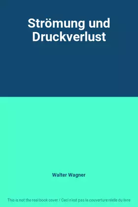 Couverture du produit · Strömung und Druckverlust