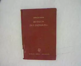 Couverture du produit · Revision der Erziehung