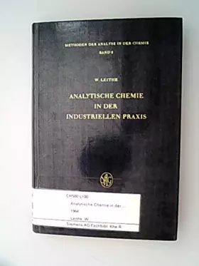 Couverture du produit · Analytische Chemie in der industriellen Praxis