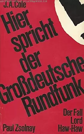 Couverture du produit · Hier spricht der Grossdeutsche Rundfunk