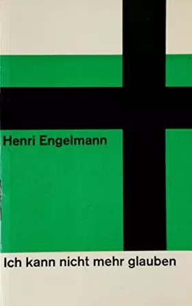 Couverture du produit · Ich kann nicht mehr glauben