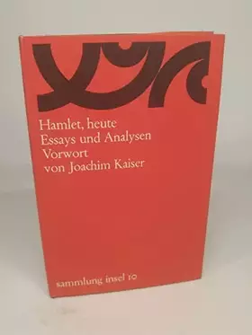 Couverture du produit · Hamlet, heute: Essays und Analysen