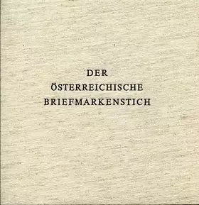 Couverture du produit · Der österreichische Briefmarkenstich