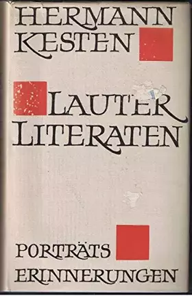 Couverture du produit · Lauter Literaten