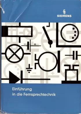 Couverture du produit · Einführung in die Fernsprechtechnik
