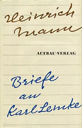 Couverture du produit · Briefe an Karl Lemke