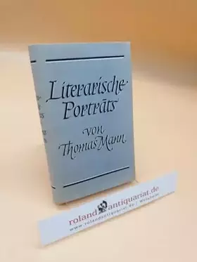 Couverture du produit · Literarische Porträts
