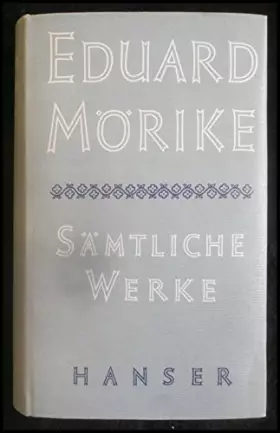 Couverture du produit · Sämtliche Werke. Bd. 1