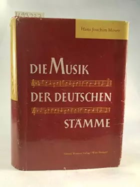 Couverture du produit · Die Musik der deutschen Stämme