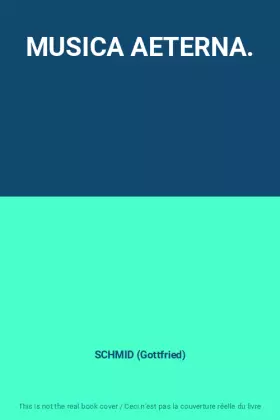Couverture du produit · MUSICA AETERNA.