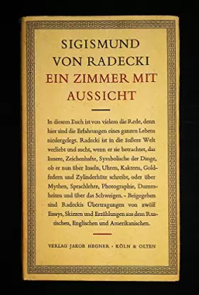 Couverture du produit · Ein Zimmer mit Aussicht