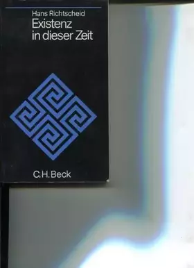 Couverture du produit · Existenz in dieser Zeit