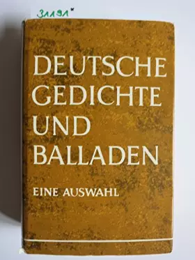 Couverture du produit · Deutsche Gedichte und Balladen: Eine Auswahl