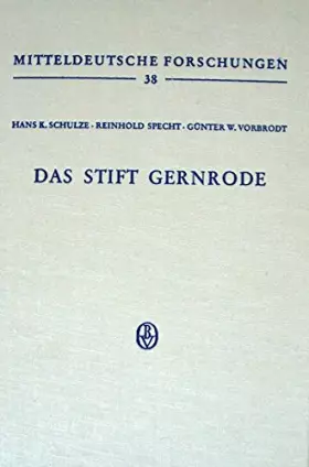 Couverture du produit · Das Stift Gernrode