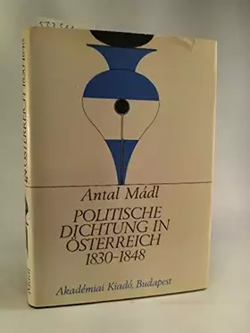 Couverture du produit · Politische Dichtung in Österreich