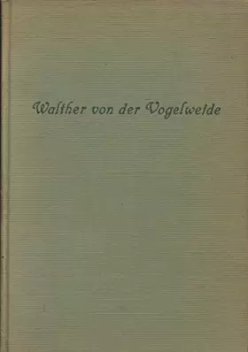 Couverture du produit · Die Gedichte Walthers von der Vogelweide