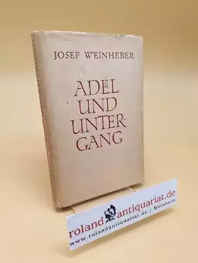 Couverture du produit · Adel und Untergang