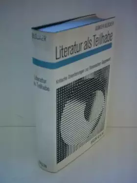 Couverture du produit · Literatur als Teilhabe