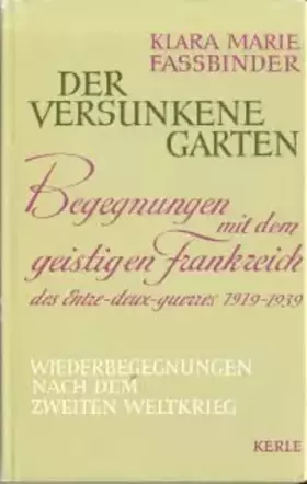 Couverture du produit · Der versunkene Garten