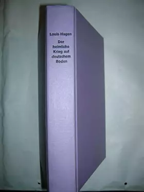 Couverture du produit · Der heimliche Krieg auf deutschem Boden