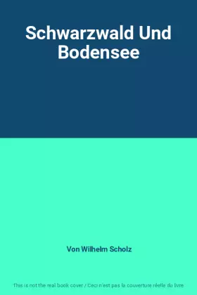 Couverture du produit · Schwarzwald Und Bodensee