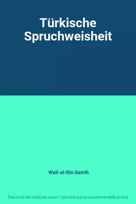 Couverture du produit · Türkische Spruchweisheit