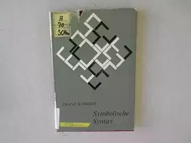 Couverture du produit · Symbolische Syntax