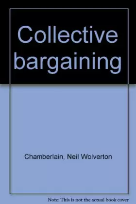 Couverture du produit · Collective bargaining
