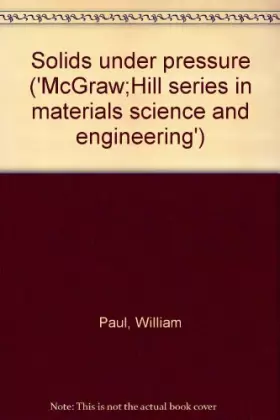 Couverture du produit · Solids Under Pressure