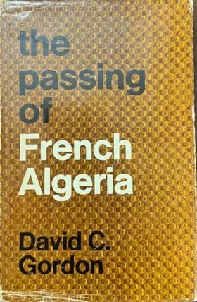 Couverture du produit · The Passing of French Algeria
