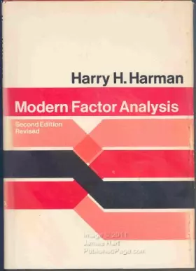 Couverture du produit · Modern Factor Analysis