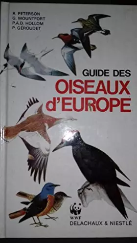 Couverture du produit · Guide des oiseaux d'europe