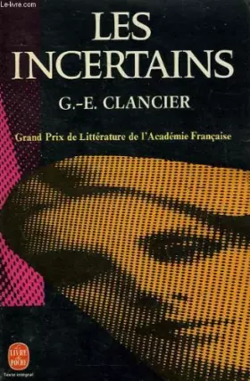 Couverture du produit · Les incertains