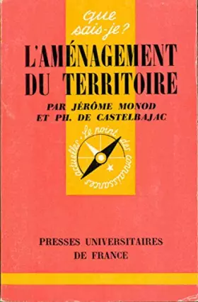Couverture du produit · L'aménagement du territoire