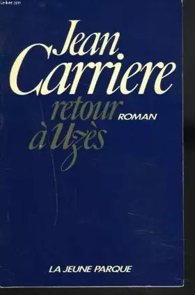 Couverture du produit · Retour a uzes