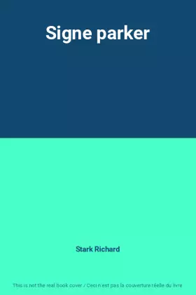 Couverture du produit · Signe parker