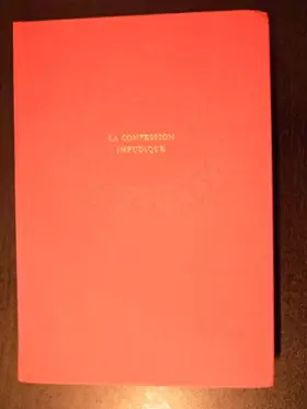 Couverture du produit · La confession impudique