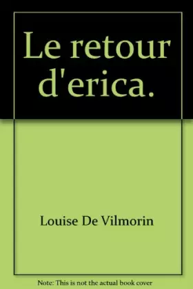 Couverture du produit · Le retour d'erica.