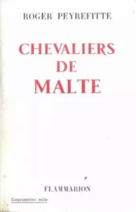Couverture du produit · Chevaliers de malte