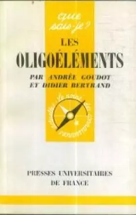 Couverture du produit · Les oligoéléments