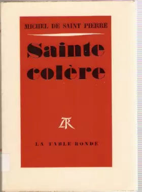 Couverture du produit · Sainte colere
