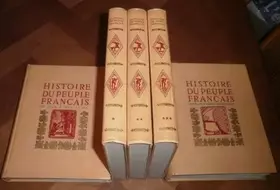 Couverture du produit · Histoire du peuple français 5 vol.
