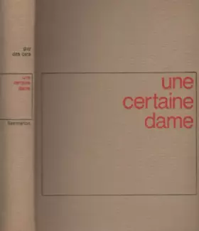 Couverture du produit · Une certaine dame
