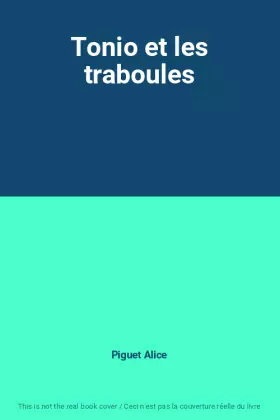 Couverture du produit · Tonio et les traboules