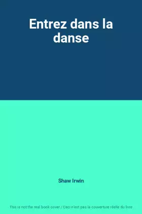 Couverture du produit · Entrez dans la danse