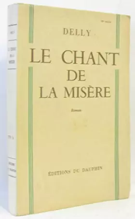 Couverture du produit · Le chant de la misère